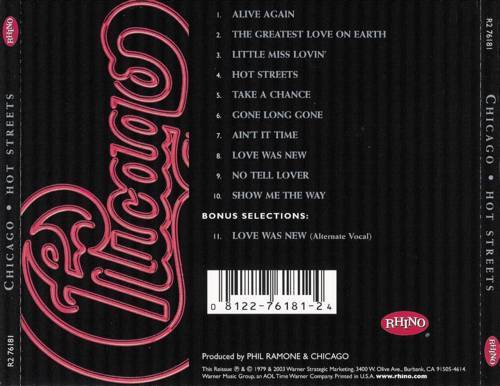 Chicago Hot Streets : Back